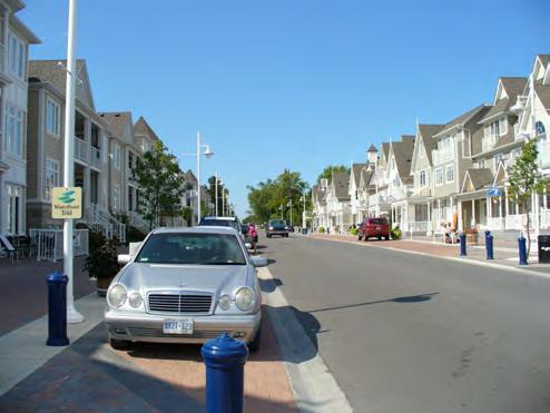 7 On-Street Parking On-street parking plays a key role in the design of a sustainable community.