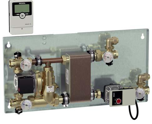 Connection and energy management compact unit 2850 series ACCREDITED CALEFFI 01259/14 GB ISO 9001 FM 21654 ISO 9001 No.