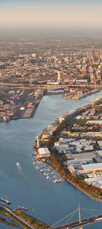 EMPLOYMENT PRECINCT IN 2050 The Fishermans Bend Employment Precinct is a world renowned location for innovative industries attracting international investment and producing world-leading research,