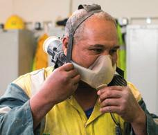 CASE STUDY A leading construction materials company was using disposable masks to protect their staff from silica dust in their hard rock quarries