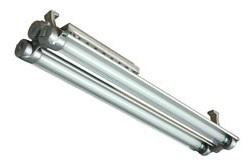 Explosion Proof Emergency Fluorescent Light Combination - Dimmable Ballast - C1D1-2 T8 lamps - 4' Part #: EPL-EMG-48-2L-T8-D Made in the USA The Larson Electronics