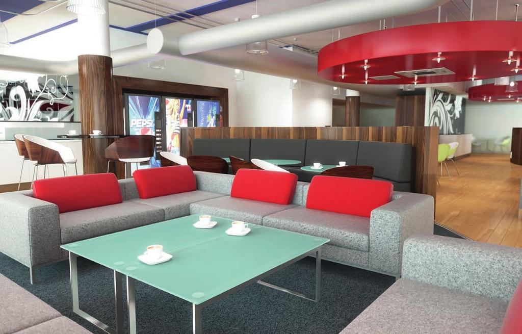 Corporate image, budget, style and functionality are all factors to consider when selecting office and leisure furniture.