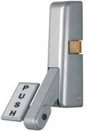 ARRONE Architectural Plus Panic & Emergency Exit Hardware ARRONE AR993 Reversible Push Pad Application Suitable for single doors or the fi rst opening leaf of double doors with rebated meeting stiles.