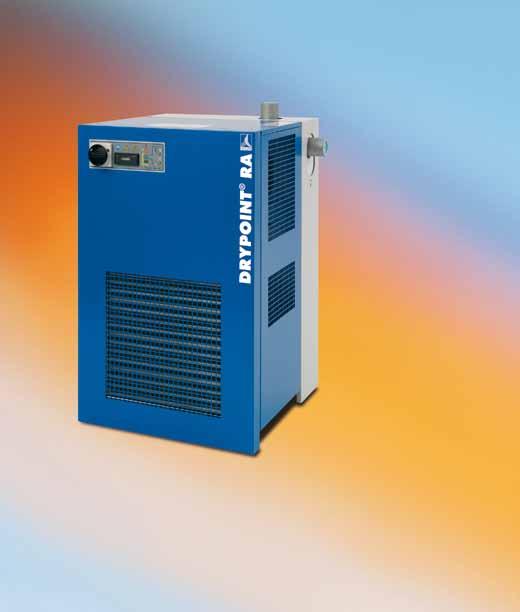The compressed air dryer range meets the highest requirements.