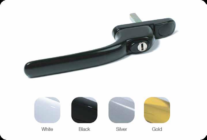 Strength tested to equivalent of a modern espagnolette window handle Strong espagnolette operator Manufactured from die-cast zinc with specially