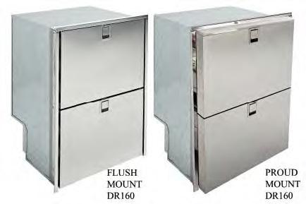 Drawer Marine Refrigerators and Freezers Drawer design for best everyday use!