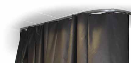 Curtain and panel examples According to the standards of laser safety,