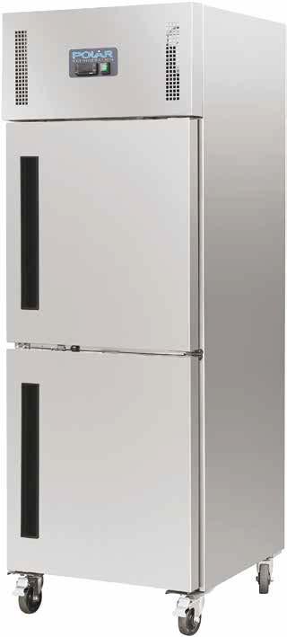 Upright Stable Door Fridge or Freezer Cabinets with 50/50 split stable doors.