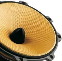The same properties that allow Kevlar to stop a bullet also make it the ideal material for soaking up standing waves in a speaker cone that can colour and distort midrange sound.