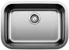 SOP1004 BLANCO ESSENTIAL TM U 1½ Sink Specification Optional accessories $ 26 1 2" # $ 13 3 4" # $ 9 5 8" # $ 17 3 8" # $ 15 3 8" # 30 (760 mm) Main 8 (205 mm) Sec.