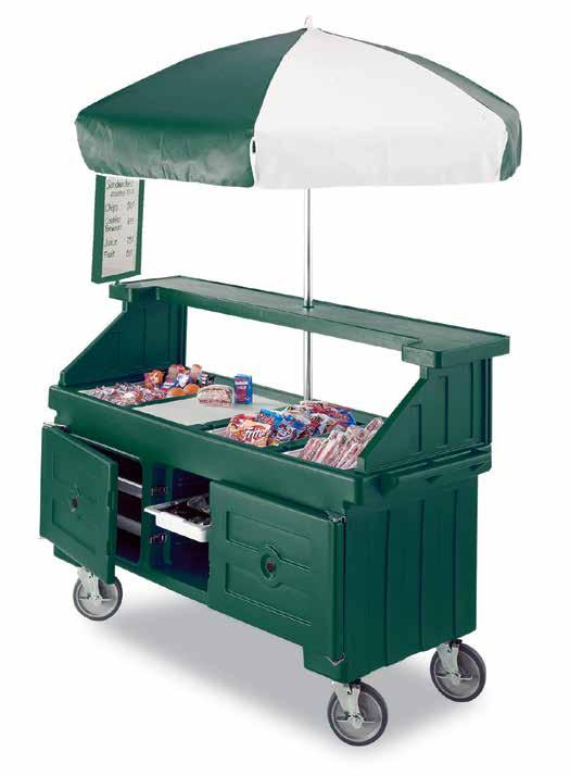 Staff and Visitor Feeding Camcruiser Vending Carts These