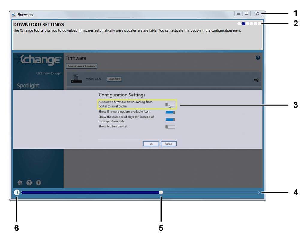 Xtralis Xchange Tool 2.5 Help Screens User Manual To open the help screens with specific sections of Xchange, click the button at the top right of the Xchange screen.