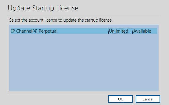 User Manual Xtralis Xchange Tool 7. Click Update. The list of available licenses appears. 8. Select the correct account license in the list, and then click OK. 9.