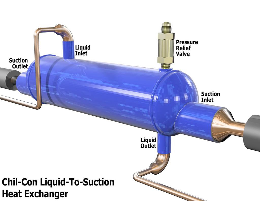manufacturer s submittal sheet, and following that, my own conceptual illustration: The ill effect of using these is that we have to account for the pressure loss in the suction line passing through