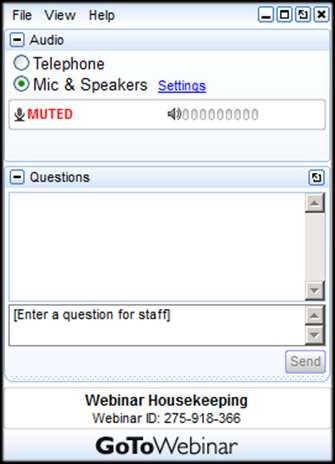 Join audio: Choose Mic & Speakers to use VoIP