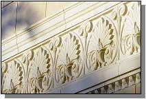 beauty of the existing cast stone pieces while adding elegance and grandeur to the