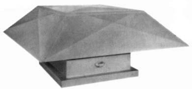 Horizontal Inlet Weatherhood Effectively prevents the entry of weather during operation, and is designed to mount directly to the inlet of the unit that is installed horizontally outdoors; or when
