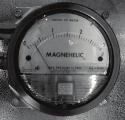 Figure 3 - Magnehelic Gauge Feature 8 Coil Coating 0 = Standard A = Polymer E-Coated Cooling and Heating Coils - Polymer e-coating applied to both the cooling and heating coils.
