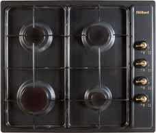 Nobel cooktops come in either four, five burners or for the ultimate in cooking flexibility six burners that include wok jets.
