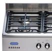 Nova 60cm freestanding oven + Eight function multi-oven + Four burners including wok burner + Cast iron trivets + Digital