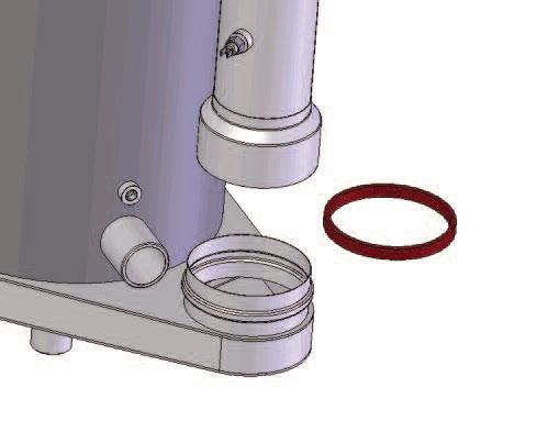 In case of insufficient space above the boiler, remove combustion air inlet piping and boiler relief valve / air vent assembly from the top of the boiler.