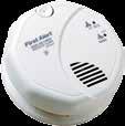 SC7010BVA 120VAC Photoelectric Smoke & CO Combo Alarm Optipath 360 - Photoelectric smoke & Advanced Electrochemical CO sensor Spread Spectrum Horn Easier for elderly with normal hearing loss to hear