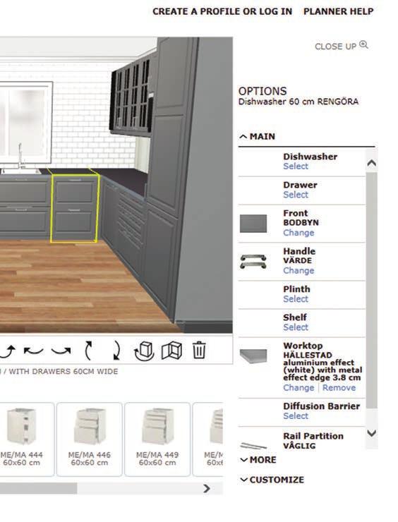 the IKEA Home Planner Just follow the instructions on the Plan your kitchen page to get started. If at any stage you need a hand, drop by your local IKEA store and our kitchen experts can help you.