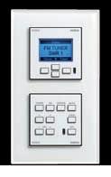 Ideally, the corresponding wall-mounted control panel should be located in the house in order to protect it against the elements or against any unwelcome attention.