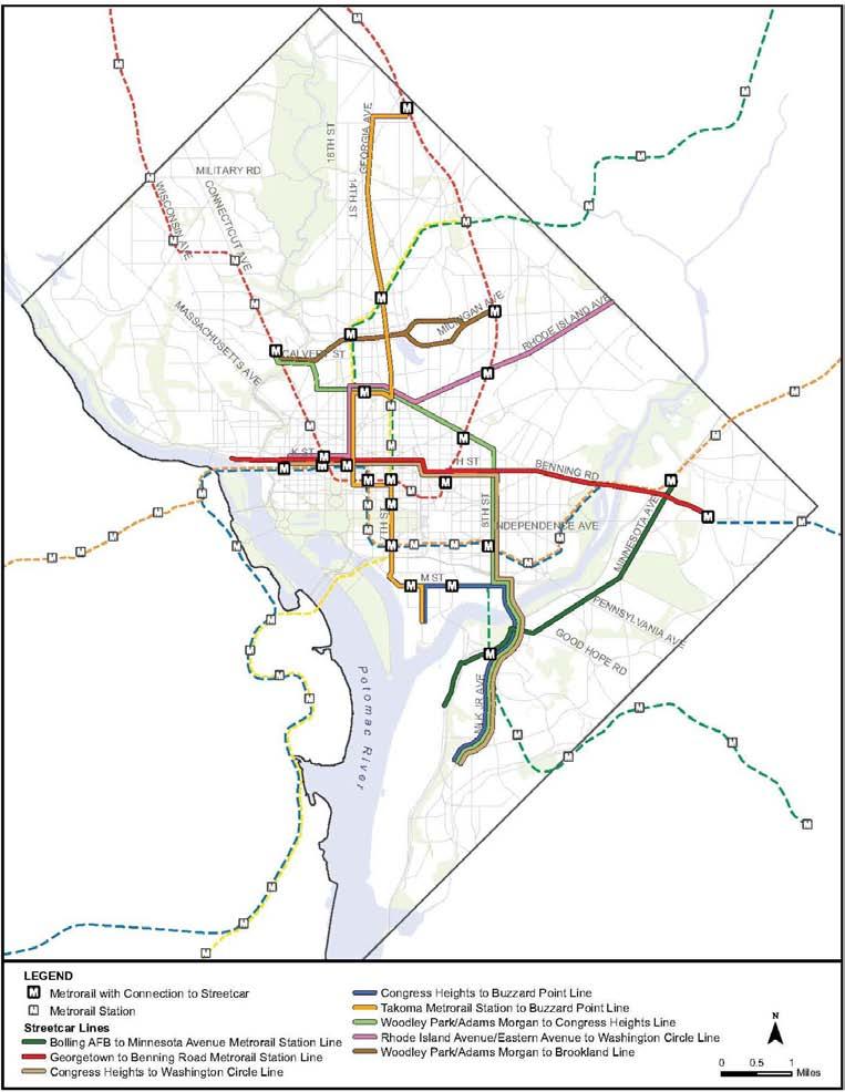 network. Complete details of the DC Streetcar System Plan are provided in the DC Transit Future System Plan (April 2010).