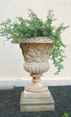 Urns & Vases Bird & Leaf Urn A beautifully detailed classic large urn.