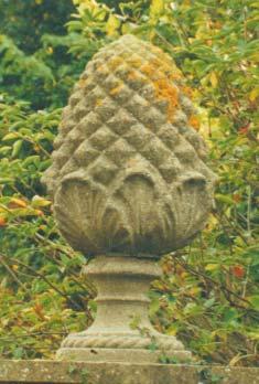 5 ) Base width 280mm (11 ) Wyatt Finial Adapted from a design by James Wyatt for