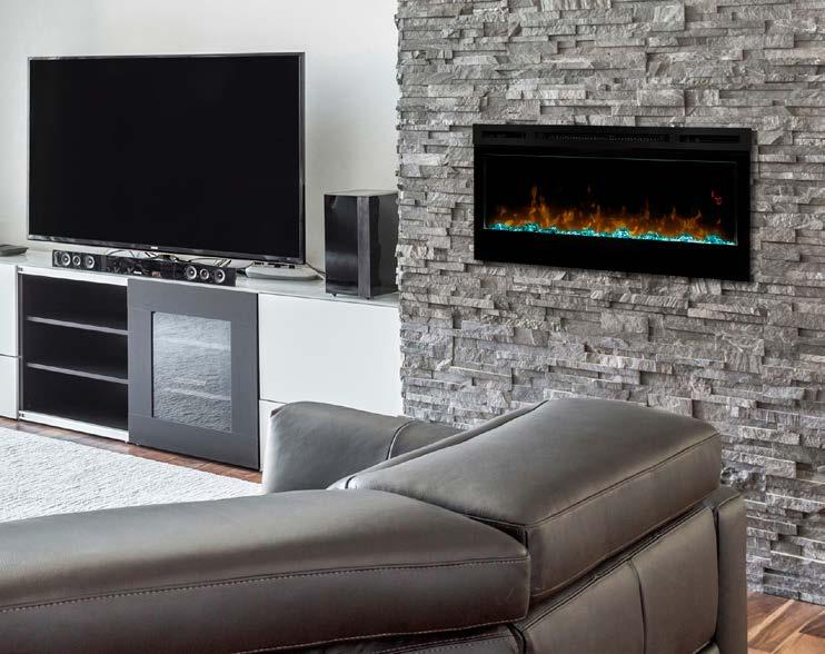 34" Linear Electric Fireplace BLF3451 The best-selling linear fireplace is now even better The best-selling electric linear fireplace just got better with the all new Prism Series.