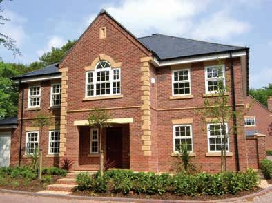 choice of sculptured and bevelled Full PVCu window and door product range including fully reversible