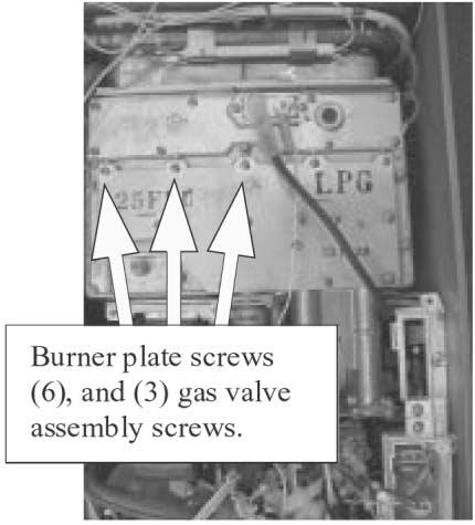 IGE - 7. Removal of Transformer: CAUTION 120 volt potential exposure. Isolate the appliance and reconfirm power has been disconnected using a multimeter.