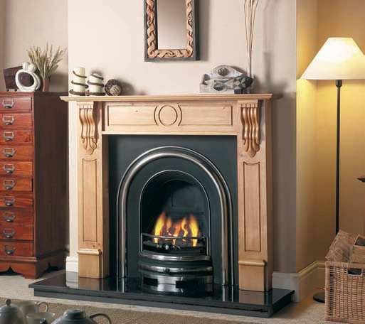 Royal Arch The Royal Arch is an elegant contemporary arched insert available in matt black or with a simple polished arched band as shown.