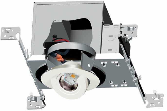 F B G E 4 LED recessed adjustable for new construction, shown with white trim D A C 4 LED recessed adjustable the next in line These 4 adjustables are the latest development in the exceptional