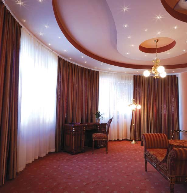 drapery track options custom curved tracks custom solutions Lutron curved drapery tracks In addition to straight tracks, Lutron offers its ultra-quiet drapery system for curved applications.