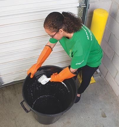 Handling Garbage How & When to Clean Clean the inside and outside