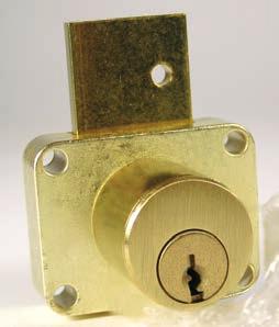 Note: All CompX National and CCL keyway pin tumbler locks are brass, not die-cast. * Certified Grade 2 locks also available for MRI applications non-ferrous or non-magnetic versions.