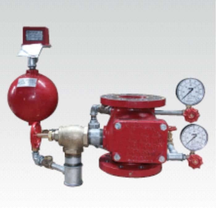 Wet alarm valve - Function