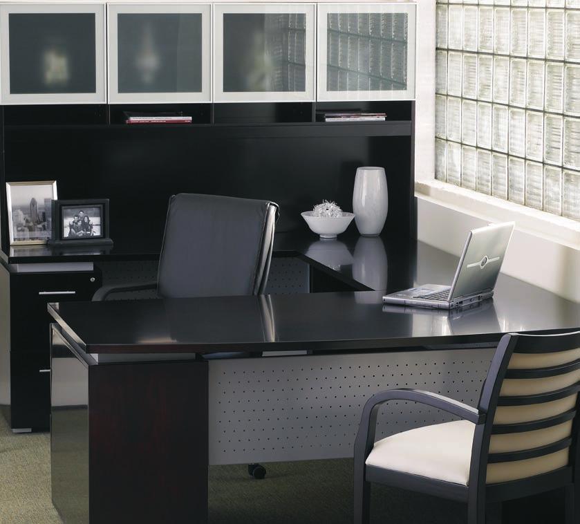 HARDWOOD BASE FINISHES THAT COMPLIMENT REAL OFFICE OCCASIONAL