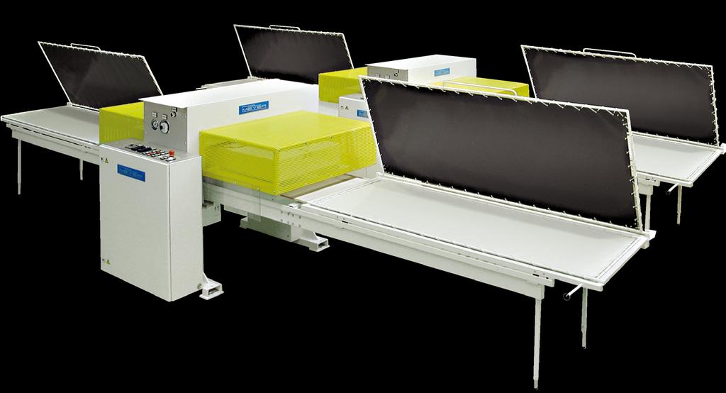 Illustrations might show special features Modular solutions for standardized tasks 12 Fusing press with modular extendable loading tray, bridge-type construction for high pressures (pict.