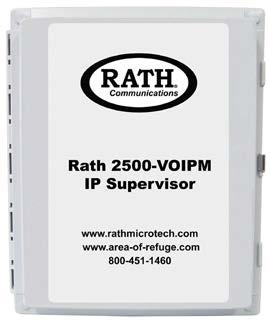 IP Systems 2500-VOIPM Power: 120vac from a backed up power source or Rath RP7700104 Current draw: 270mA Output: (2) Form 1C
