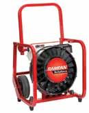 PPV RAMFAN positive pressure ventilation (PPV) fans are gas, water or electric powered to meet the ventilation