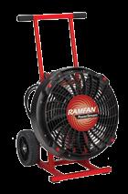 1kW Electric Variable Speed PPV Fans RAMFAN electric ventilators are the only fans on the market to offer dual current