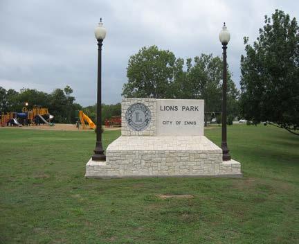 LIONS PARK Park Designation: