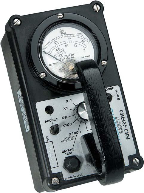 With this meter you get a compact, reliable survey tool. All switches are protected by boot covers and hex seals.