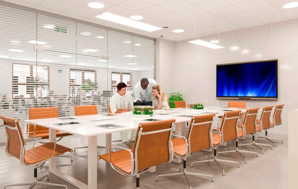 install and flexible Installation is easy and wireless controls ensure the system can be easily reconfigured to support any office layout changes Protect the planet Sustainable LED technology doesn t