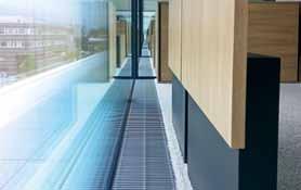 Air is supplied to and extracted from rooms through single grilles or roll down grilles.