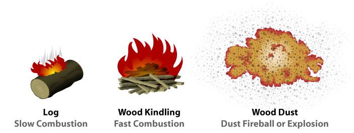 4 Combustible Dusts - Effect of Particle Size Source: